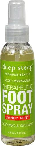 Deep Steep Therapeutic Foot Spray Candy Mint -- 6 fl oz