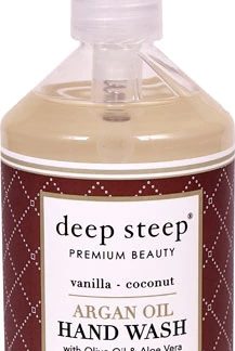Deep Steep Vanilla Coconut Argan Oil Hand Wash -- 17.6 fl oz