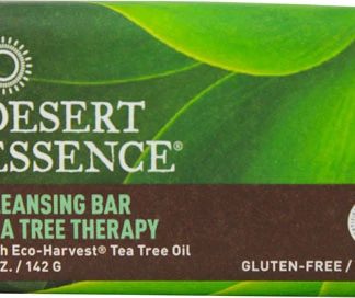 Desert Essence Cleansing Bar Tea Tree Therapy -- 5 oz