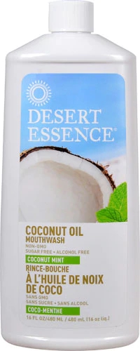 Desert Essence Coconut Oil Mouthwash Coconut Mint -- 16 fl oz