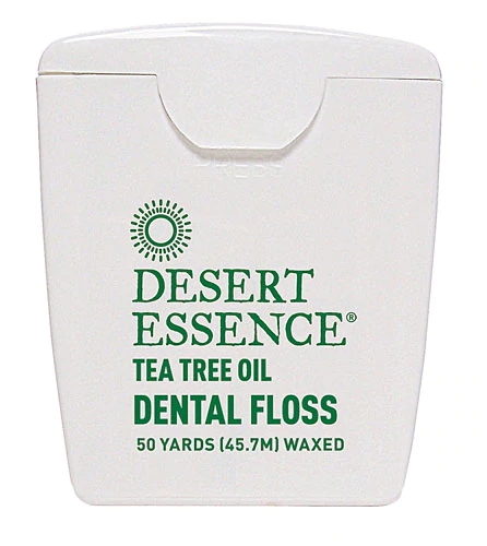 Desert Essence Dental Floss Tea Tree Oil -- 50 Yards