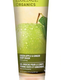 Desert Essence Organics Body Wash Green Apple and Ginger -- 8 fl oz