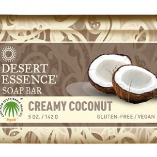 Desert Essence Soap Bar Creamy Coconut -- 5 oz