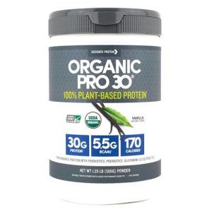 Designer Protein Organic Pro 30 Vanilla -- 1.29 lbs