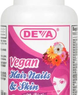 Deva Vegan Hair Nails and Skin -- 90 Tablets