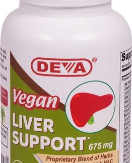 Deva Vegan Liver Support -- 675 mg - 90 Tablets