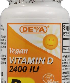 Deva Vegan Vitamin D -- 2400 IU - 90 Tablets