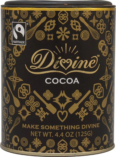 Divine Chocolate Cocoa Powder Fair Trade -- 4.4 oz