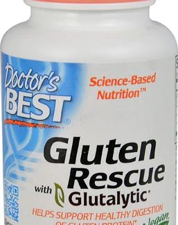Doctor's Best Gluten Rescue with Glutalytic® -- 60 Veggie Caps