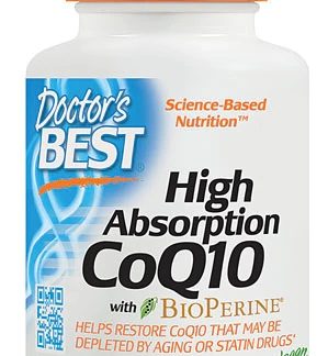 Doctor's Best High Absorption CoQ10 with BioPerine® -- 400 mg - 180 Veggie Caps