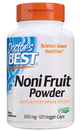 Doctor's Best Noni Fruit Powder -- 650 mg - 120 Veggie Caps