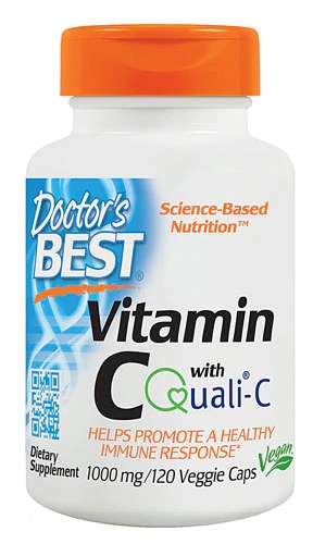 Doctor's Best Vitamin C with Quali®-C -- 1000 mg - 120 Veggie Caps