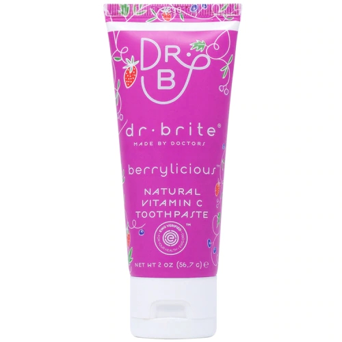 Dr. Brite Kid's Natural Vitamin C Toothpaste Travel Size Berrylicious -- 2 oz