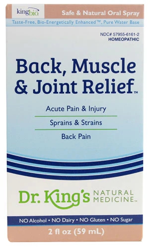 Dr. King's Natural Medicine Back Muscle & Joint Relief™ Taste Free -- 2 fl oz