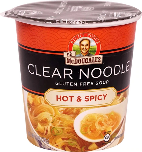 Dr. McDougall's Clear Noodle Gluten Free Soup Hot & Spicy -- 1 oz