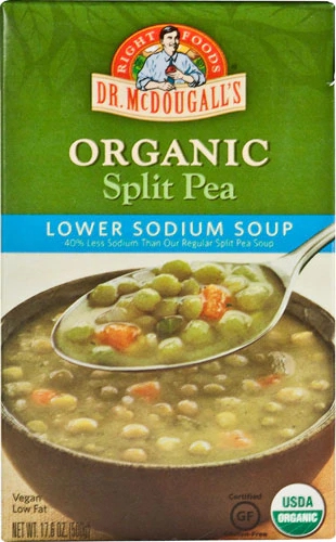 Dr. McDougall's Organic Soup Gluten Free Split Pea -- 17.6 fl oz