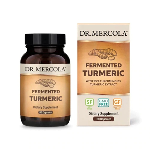 Dr. Mercola Fermented Turmeric -- 60 Capsules