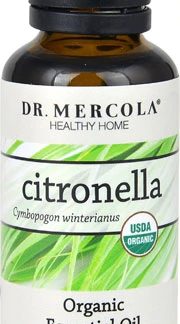 Dr. Mercola Healthy Home Organic Essential Oil Citronella -- 1 fl oz