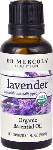 Dr. Mercola Healthy Home Organic Essential Oil Lavender -- 1 fl oz