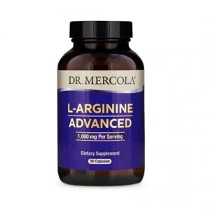 Dr. Mercola L-Arginine Advanced -- 1000 mg - 90 Capsules