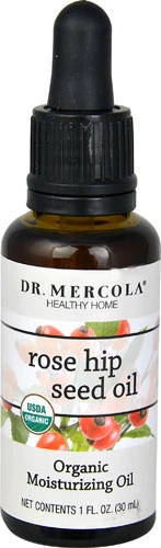 Dr. Mercola Organic Essential Oil Rose Hip Seed Oil -- 1 fl oz