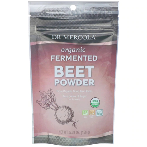 Dr. Mercola Organic Fermented Beet Powder -- 5.29 oz