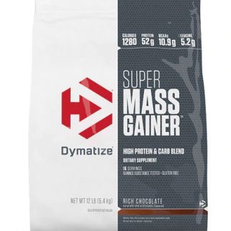 Dymatize Super Mass Gainer Rich Chocolate -- 12 lbs