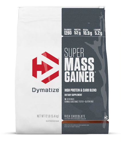 Dymatize Super Mass Gainer Rich Chocolate -- 12 lbs