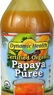 Dynamic Health Certified Organic Papaya Puree -- 16 fl oz