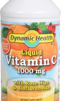 Dynamic Health Liquid Vitamin C Natural Citrus -- 1000 mg - 8 fl oz