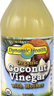 Dynamic Health Organic Coconut Vinegar with Mother -- 16 fl oz