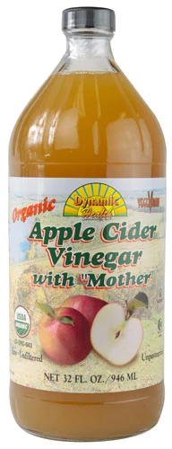 Dynamic Health Organic Raw Apple Cider Vinegar with Mother -- 32 fl oz
