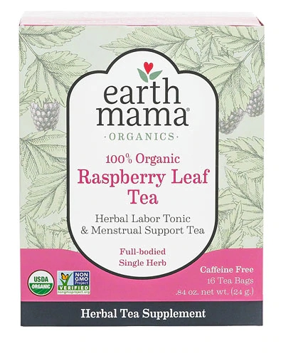 Earth Mama Organics Raspberry Leaf Tea -- 16 Tea Bags