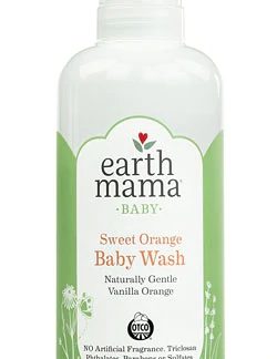 Earth Mama Sweet Orange Baby Wash -- 34 fl oz