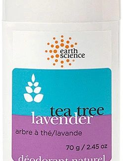 Earth Science Natural Tea Tree Deodorant Lavender -- 2.5 oz