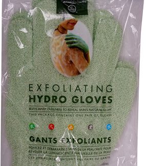 Earth Therapeutics Exfoliating Hydro Gloves Assorted Colors -- 1 Pair