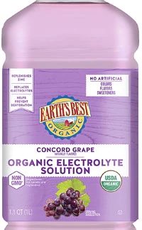 Earth's Best Organic® Electrolyte Solution Concord Grape -- 1.1 qt