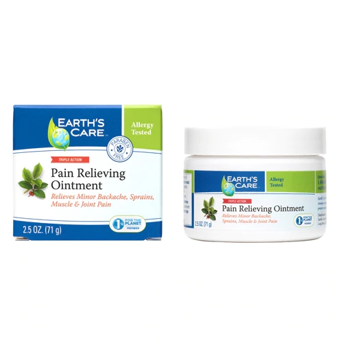 Earth's Care Pain Relieving Ointment Triple Action -- 2.5 oz
