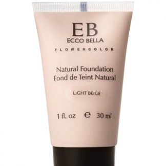 Ecco Bella FlowerColor Foundation Skin Treatment Light Beige -- 1 fl oz
