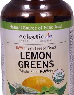 Eclectic Institute Lemon Greens Whole Food Powder -- 3.2 oz