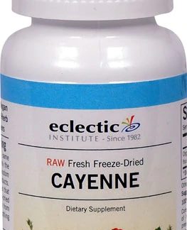 Eclectic Institute Raw Cayenne -- 400 mg - 90 VegCaps