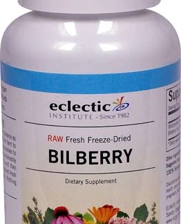 Eclectic Institute Raw Fresh Freeze-Dried Bilberry -- 400 mg - 120 VegCaps
