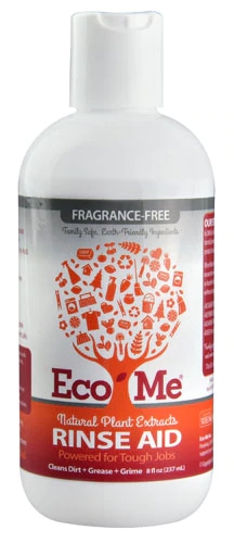 Eco-Me Rinse Aid Fragrance Free -- 8 fl oz