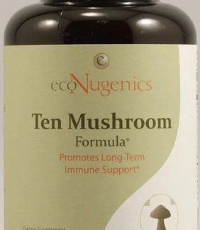 EcoNugenics Organic Ten Mushroom Formula® -- 120 Vegetarian Capsules