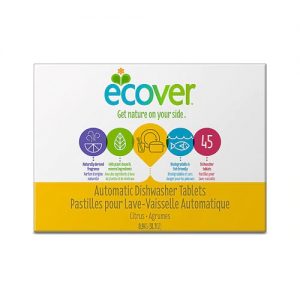 Ecover Automatic Dishwasher Tablets Citrus -- 45 Tablets
