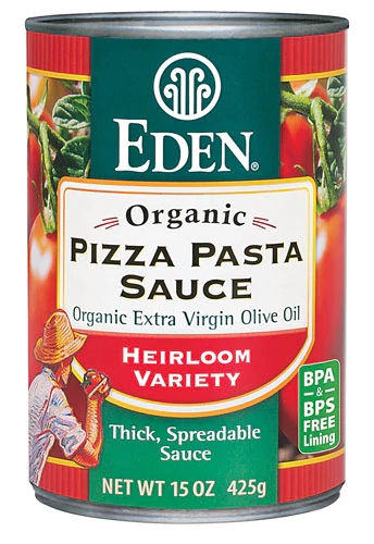 Eden Foods Organic Pizza Pasta Sauce Heirloom Variety -- 15 fl oz