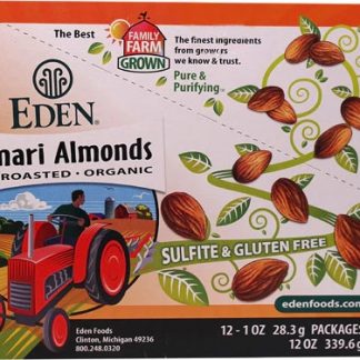 Eden Foods Tamari Almonds Pocket Snacks -- 12 Packages