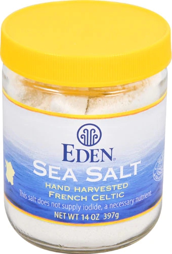 Eden Foods Sea Salt -- 14 oz