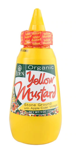 Eden Foods Organic Yellow Mustard Squeeze Bottle -- 9 oz