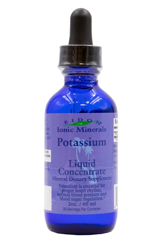 Eidon Ionic Minerals Potassium Liquid Concentrate -- 2 fl oz